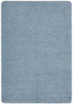 Washable Blue Shaggy Rug - Bargainia.com - 