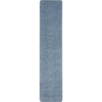 Washable Blue Shaggy Rug - Bargainia.com - 