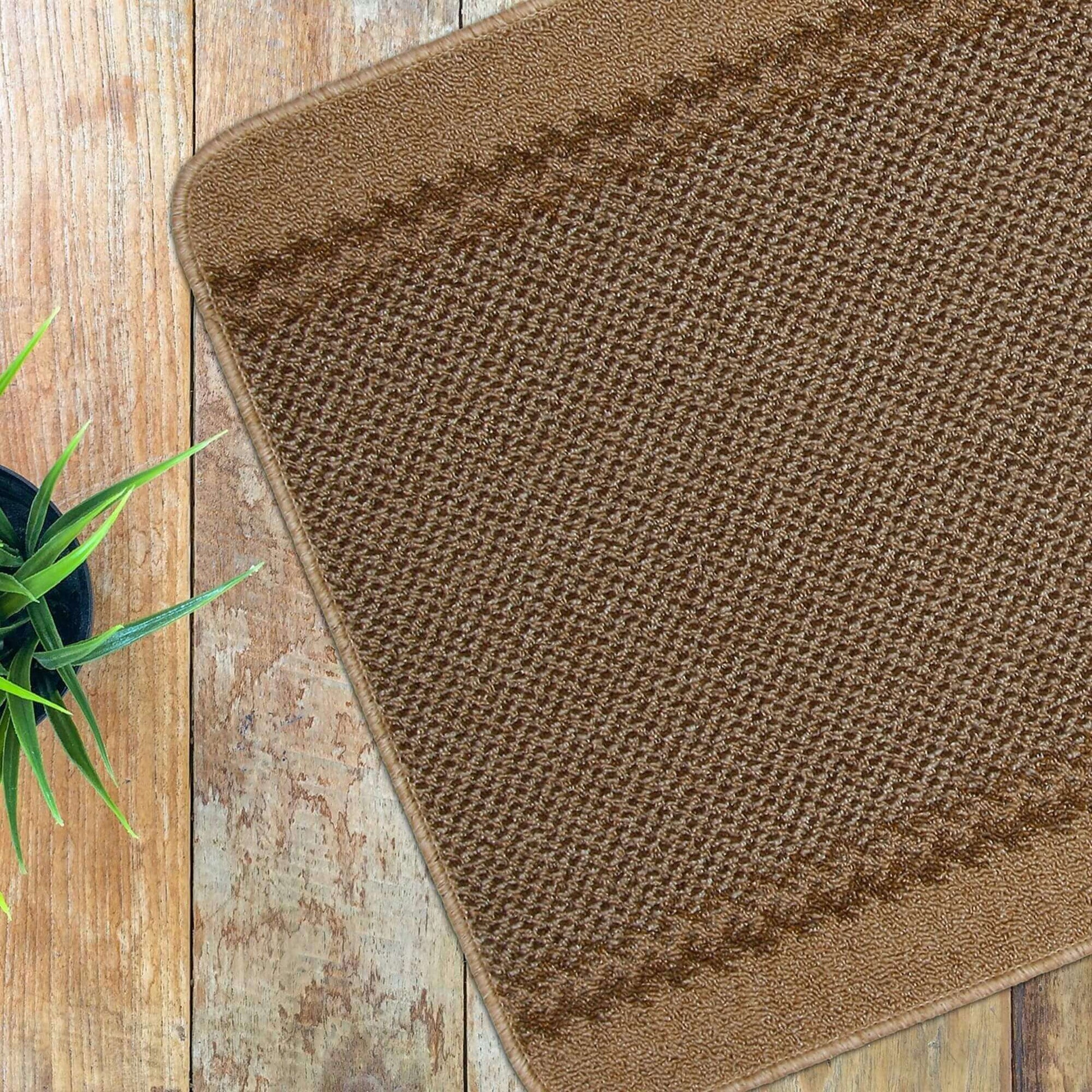 Washable Bordered Beige Rug | 116B - Bargainia.com - 5060676067221 - KIL007001