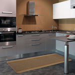 Washable Bordered Beige Rug | 116B - Bargainia.com - 