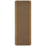 Washable Bordered Beige Rug | 116B - Bargainia.com - 