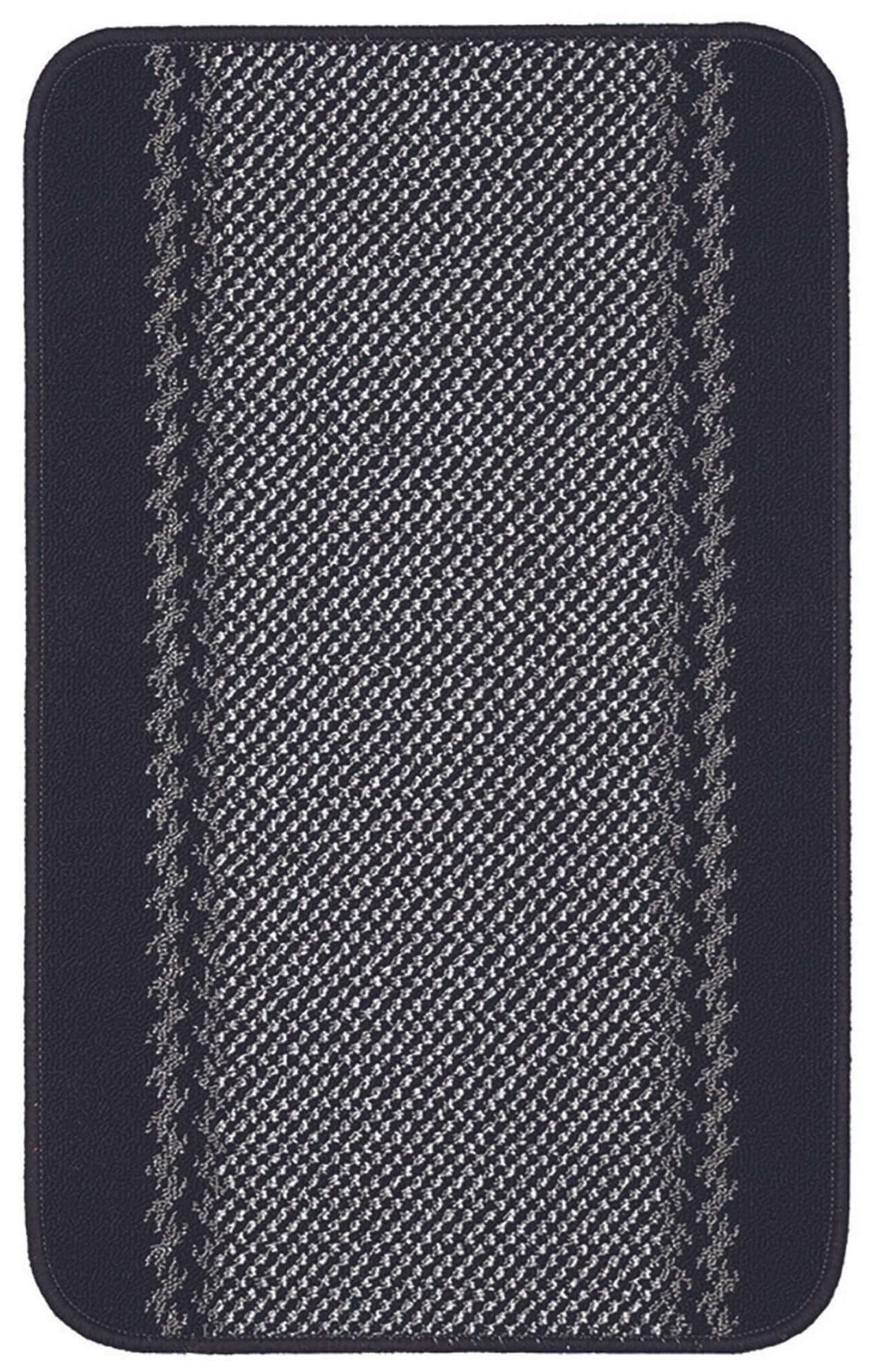 Washable Bordered Black Rug | 116Bl - Bargainia.com - 5060676067207 - KIL007002