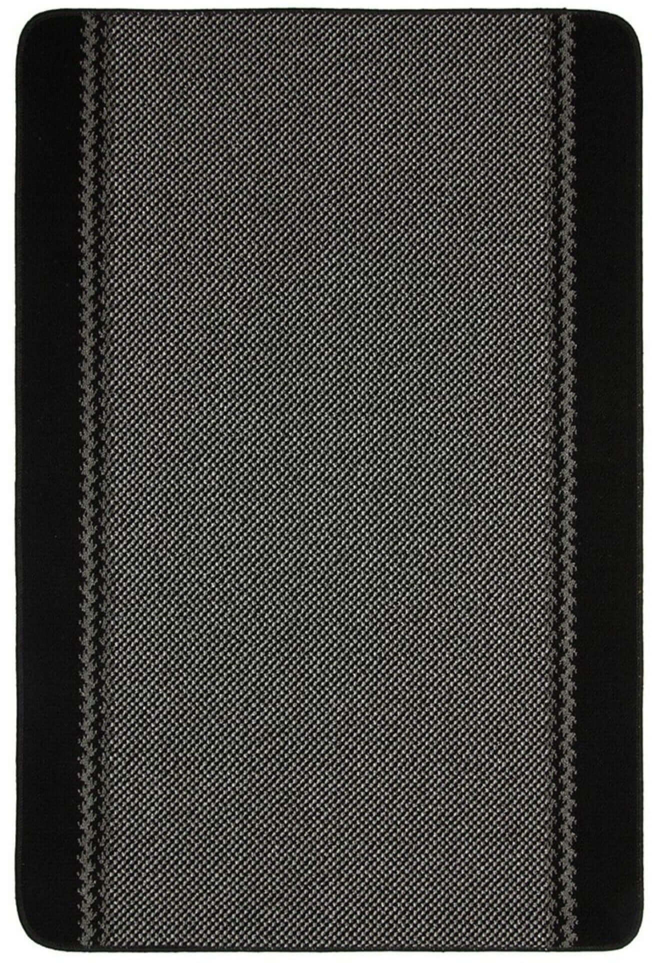 Washable Bordered Black Rug | 116Bl - Bargainia.com - 5060676067405 - KIL022002