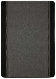 Washable Bordered Black Rug | 116Bl - Bargainia.com - 5060912237647 - KIL027002