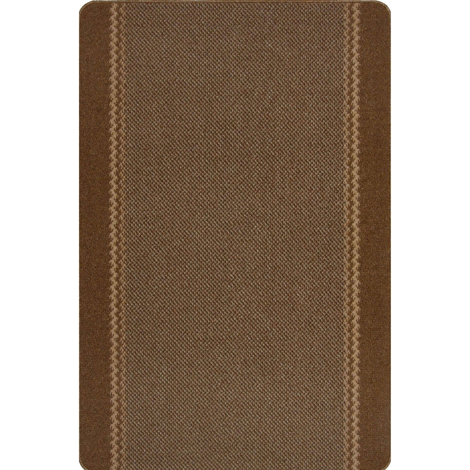 Washable Bordered Brown Rug | 116Br - Bargainia.com - 5060676067450 - KIL022004