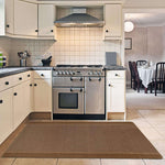 Washable Bordered Brown Rug | 116Br - Bargainia.com - 