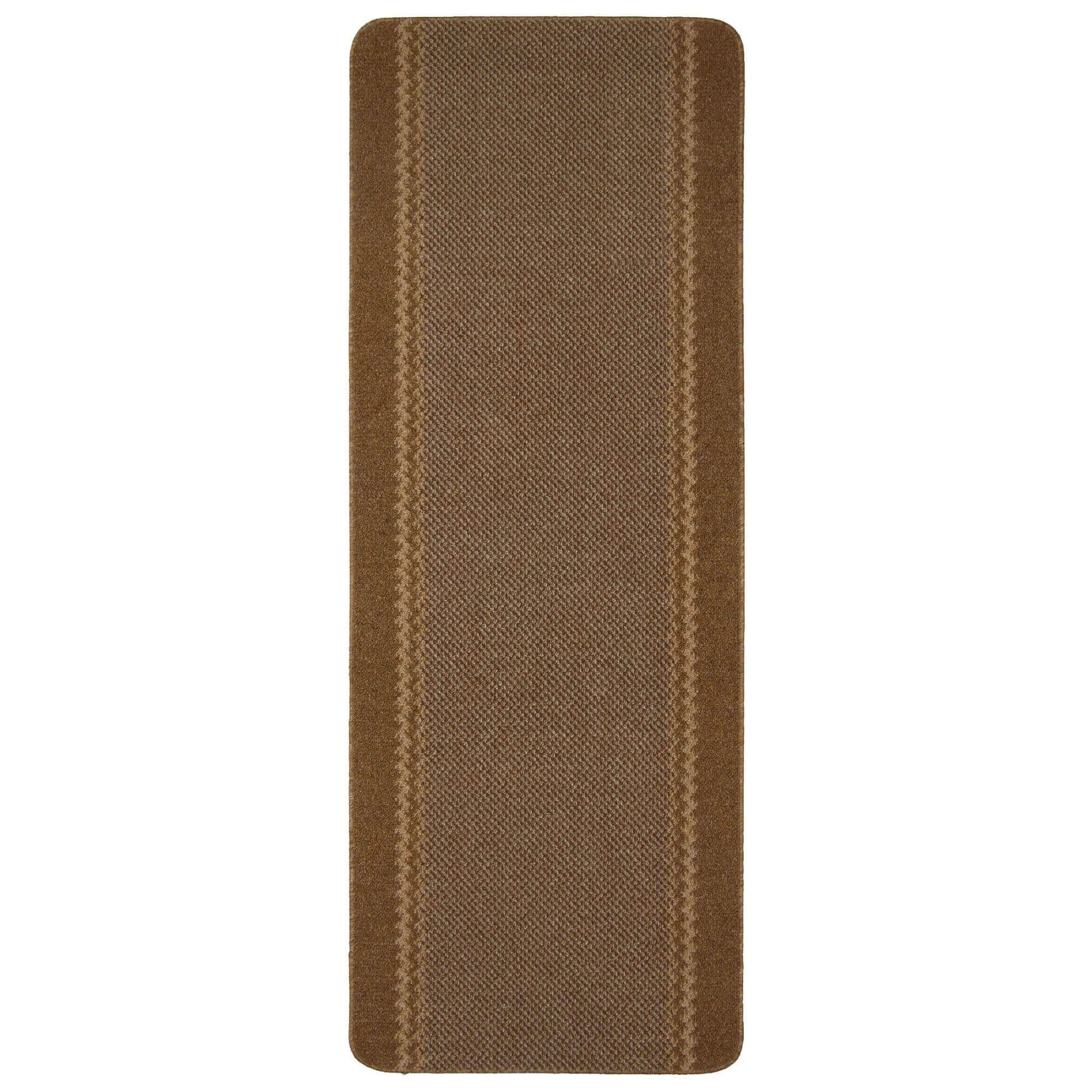 Washable Bordered Brown Rug | 116Br - Bargainia.com - 5060676067542 - KIL026004