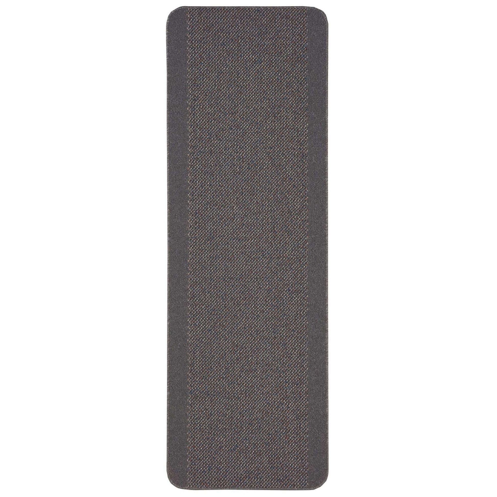 Washable Bordered Dark Grey Rug | 110D - Bargainia.com - 5060676060369 - COP010003
