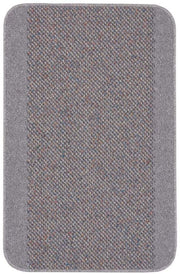 Washable Bordered Silver Grey Rug| 110G - Bargainia.com - 5060676060253 - COP003005