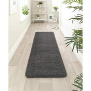 Washable Charcoal Shaggy Rug - Bargainia.com - 5026134539648 - MYRUGX_CHARCL_067X150
