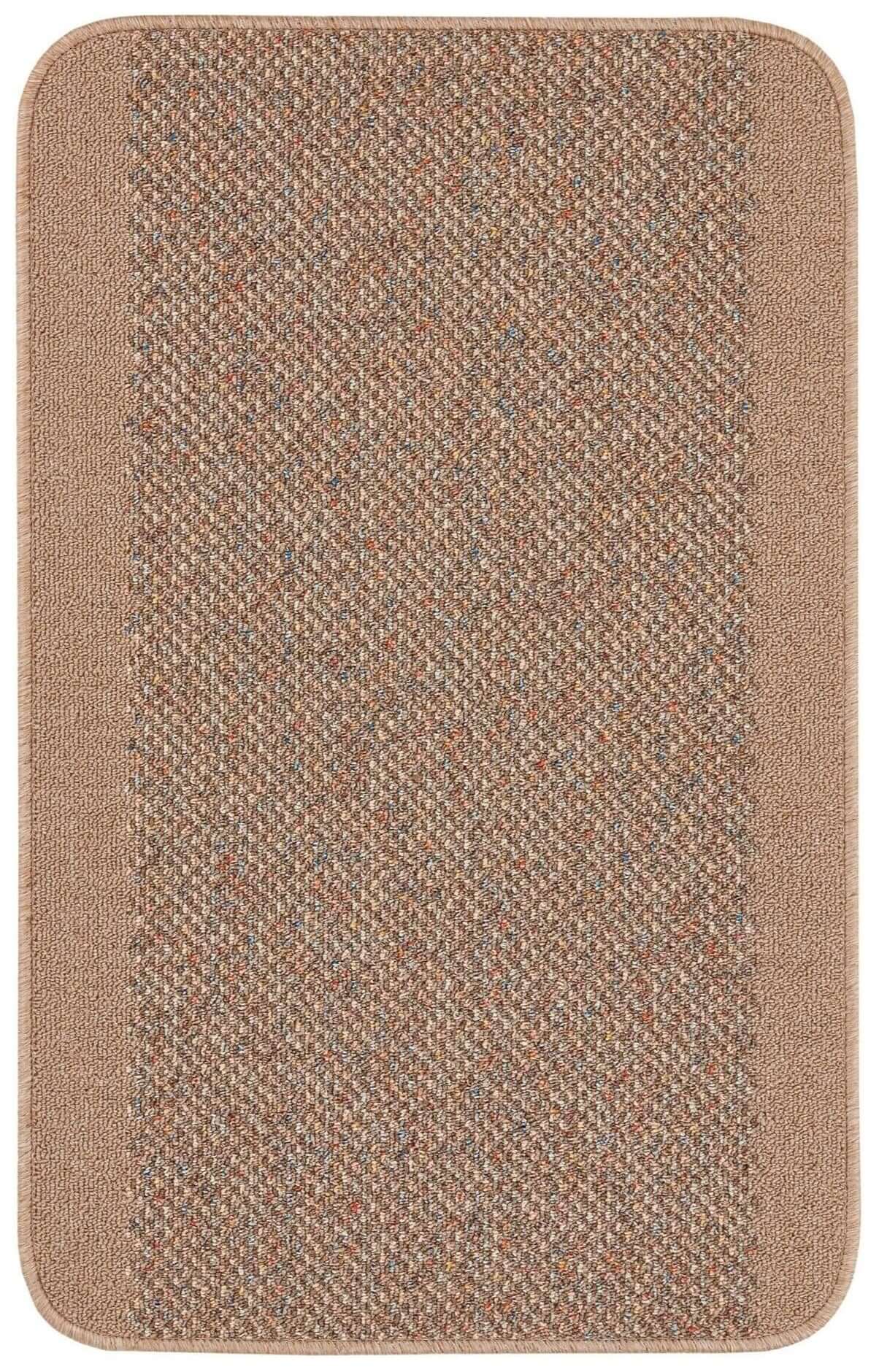 Washable Designer Bordered Beige Rug | 110B - Bargainia.com - 5060676060215 - COP003001
