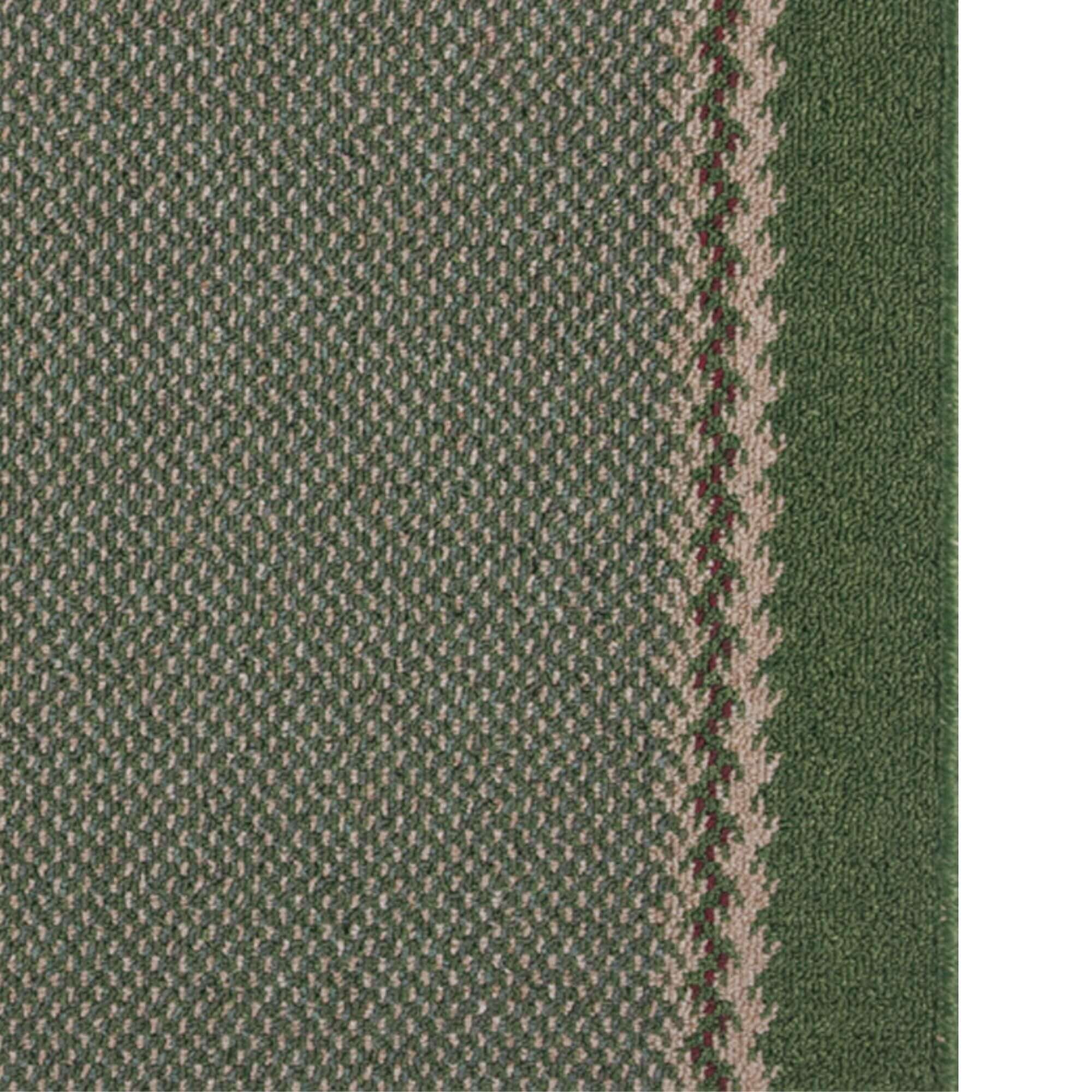 Washable Designer Bordered Green Rug | 116Gr - Bargainia.com - 5060676067214 - KIL007006