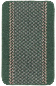 Washable Designer Bordered Green Rug | 116Gr - Bargainia.com - 5060676067214 - KIL007006