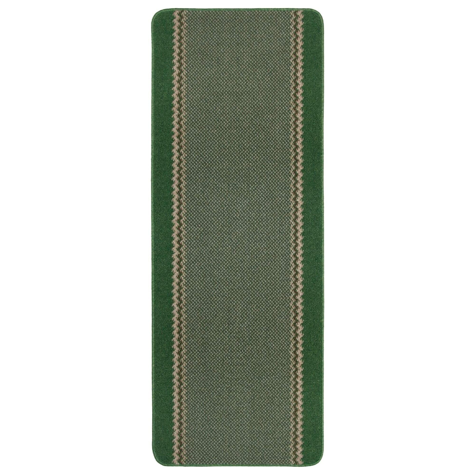 Washable Designer Bordered Green Rug | 116Gr - Bargainia.com - 5060676067504 - KIL026006