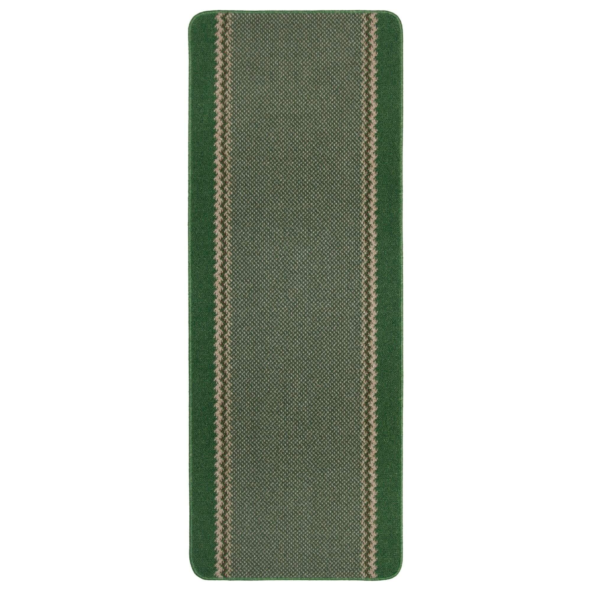 Washable Designer Bordered Green Rug | 116Gr - Bargainia.com - 5060676067504 - KIL026006
