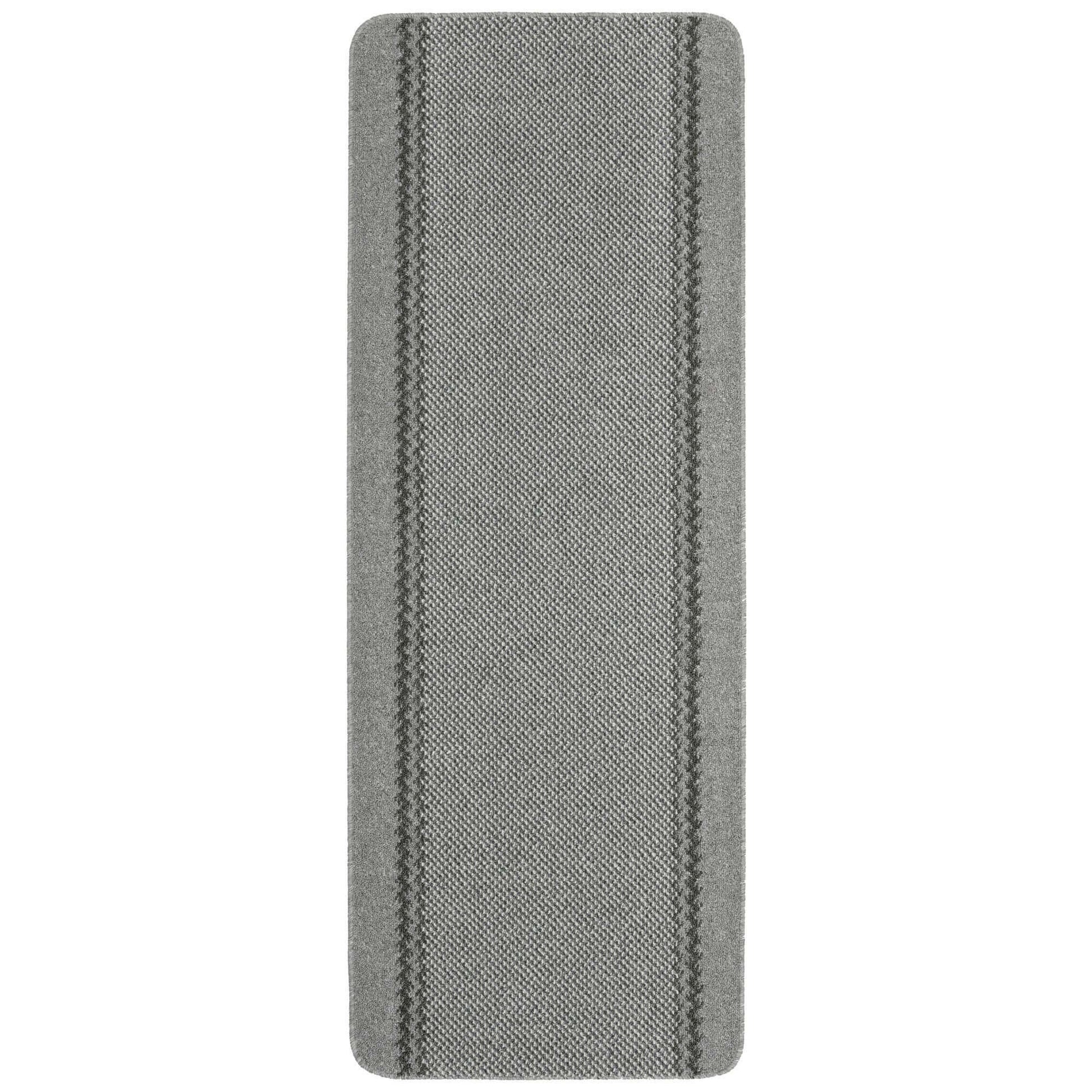 Washable Designer Bordered Grey Rug | 116G - Bargainia.com - 5060676067481 - KIL026008