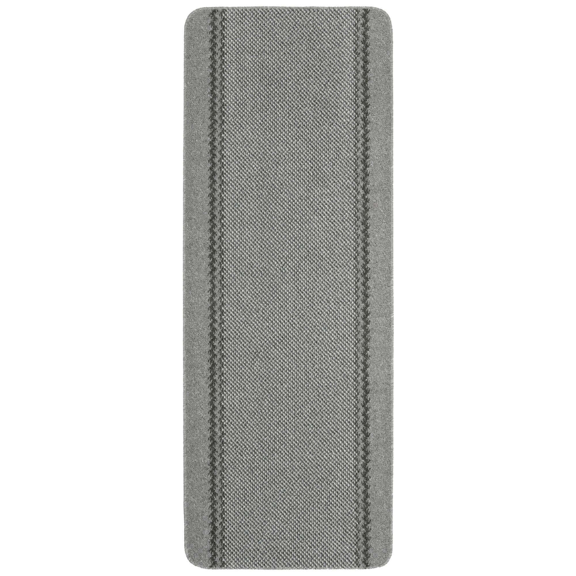 Washable Designer Bordered Grey Rug | 116G - Bargainia.com - 5060676067481 - KIL026008