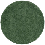 Washable Forest Green Shaggy Rug - Bargainia.com - 