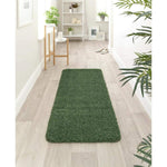 Washable Forest Green Shaggy Rug - Bargainia.com - 
