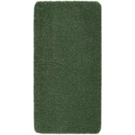 Washable Forest Green Shaggy Rug - Bargainia.com - 