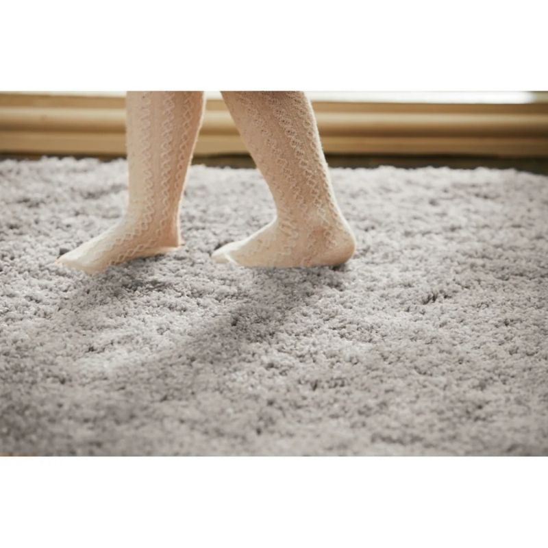Washable Ghost Grey Shaggy Rug - Bargainia.com - 5026134546141 - MYRUGX_GSTGRY_100XCIR