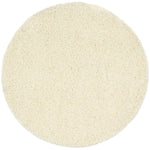 Washable Ghost Ivory Shaggy Rug - Bargainia.com - 