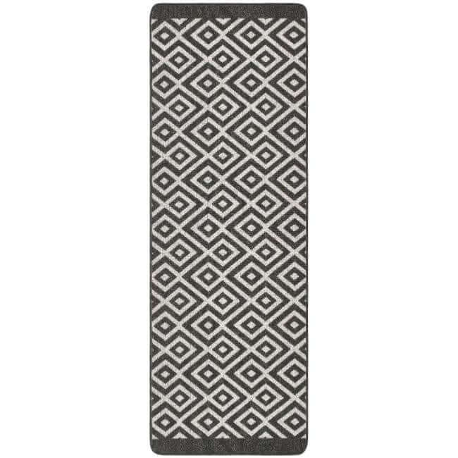 Washable Mat and Runner Diamond - Bargainia.com - 5026134550049 - MMSTAI_CHARCL_065X200