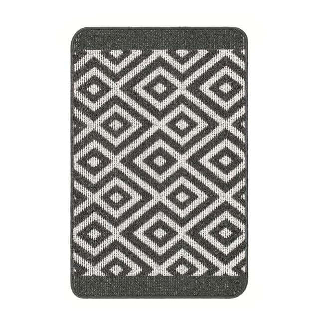 Washable Mat and Runner Diamond - Bargainia.com - 5026134552685 - MMSTAI_CHARCL_050X075