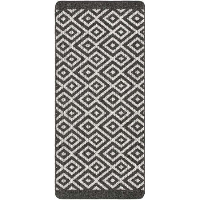 Washable Mat and Runner Diamond - Bargainia.com - 5026134552715 - MMSTAI_CHARCL_065X150