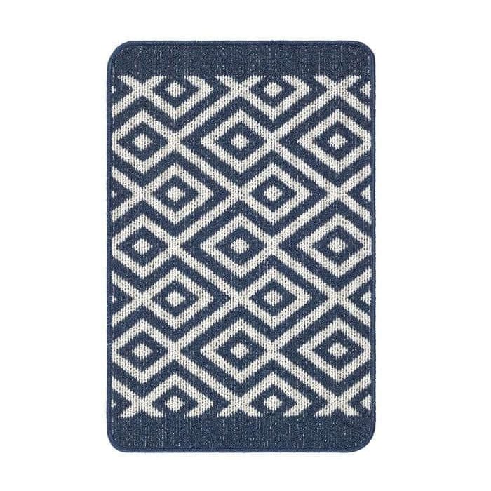 Washable Mat and Runner Diamond - Bargainia.com - 5026134603288 - MMSTAI_NAVYXX_050X075