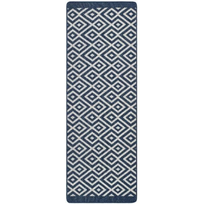 Washable Mat and Runner Diamond - Bargainia.com - 5026134603424 - MMSTAI_NAVYXX_065X200