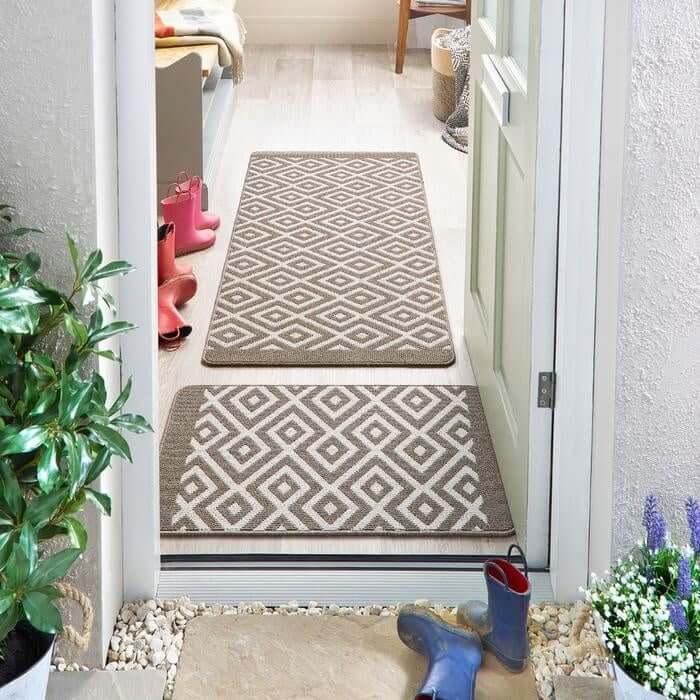 Washable Mat and Runner Diamond - Bargainia.com - 5026134609211 - MMSTAI_STONEX_050X075
