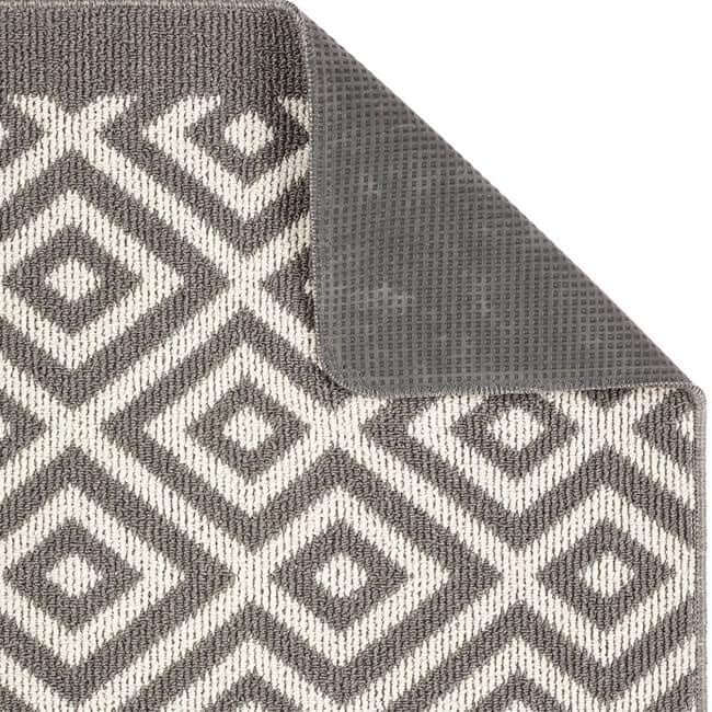 Washable Mat and Runner Diamond - Bargainia.com - 5026134609266 - MMSTAI_SILVER_065X200