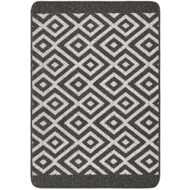 Washable Mat and Runner Diamond - Bargainia.com - 5026134621275 - MMSTAI_CHARCL_067X100