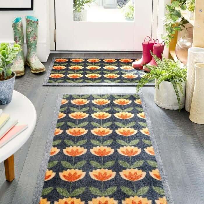 Washable Mat and Runner Plant Design - Bargainia.com - 5026134610798 - MMNYAP_MYREFL_050X150