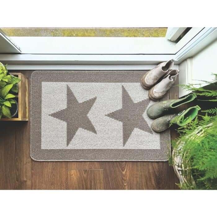 Washable Mat and Runner Star Design - Bargainia.com - 5026134546271 - MUSTAR_STONEX_050X080