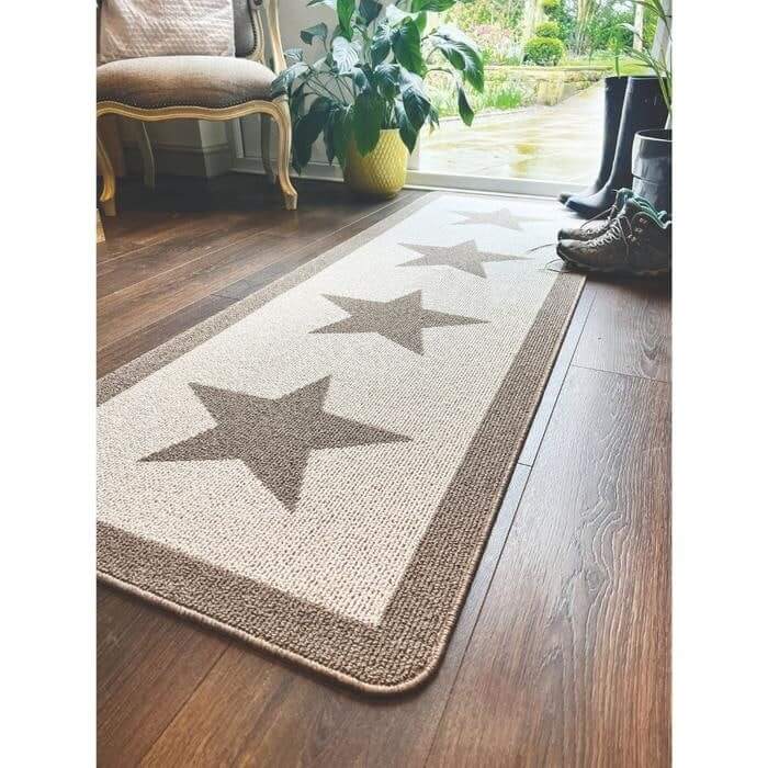 Washable Mat and Runner Star Design - Bargainia.com - 5026134546271 - MUSTAR_STONEX_050X080