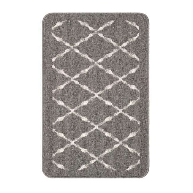 Washable Mat and Runners Diamond - Bargainia.com - 5026134611108 - MUARBO_SILVER_050X080