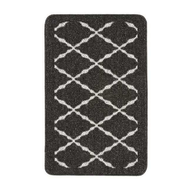 Washable Mat and Runners Diamond - Bargainia.com - 5026134611320 - MUARBO_CHARCL_050X080