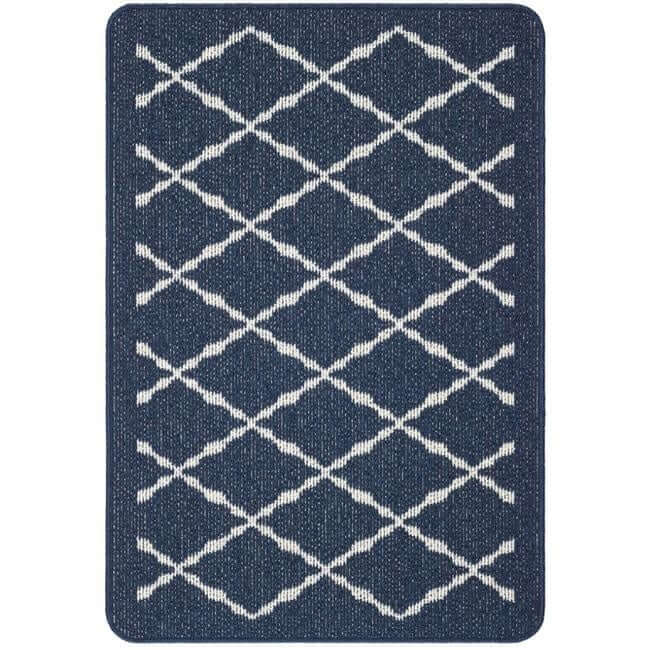 Washable Mat and Runners Diamond - Bargainia.com - 5026134611375 - MUARBO_NAVYXX_067X100