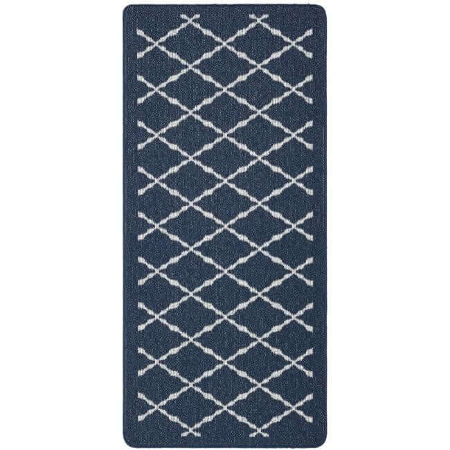 Washable Mat and Runners Diamond - Bargainia.com - 5026134611382 - MUARBO_NAVYXX_067X150