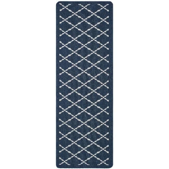 Washable Mat and Runners Diamond - Bargainia.com - 5026134611399 - MUARBO_NAVYXX_067X200