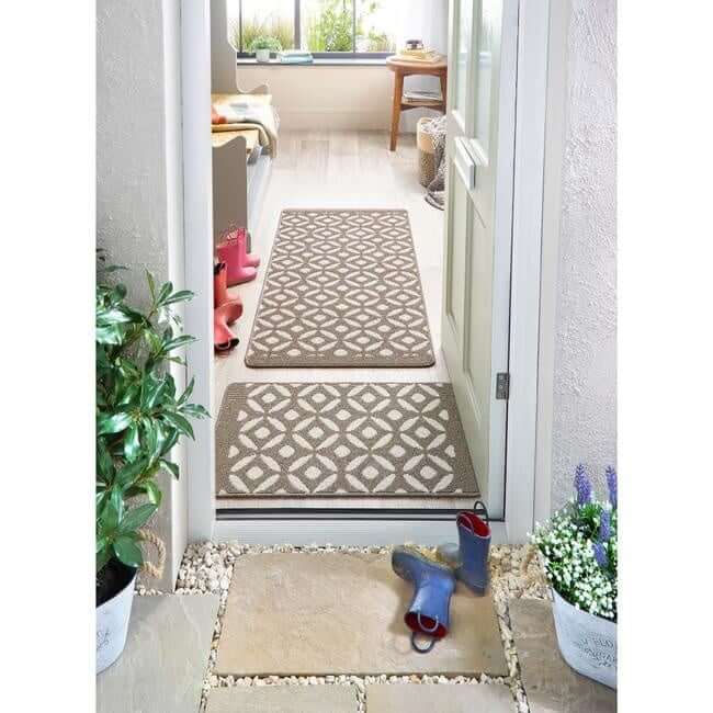 Washable Mat and Runners Geometric Design - Bargainia.com - 5026134611061 - MUCRES_STONEX_050X080