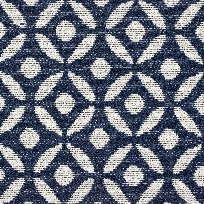 Washable Mat and Runners Geometric Design - Bargainia.com - 5026134611238 - MUCRES_NAVYXX_067X200