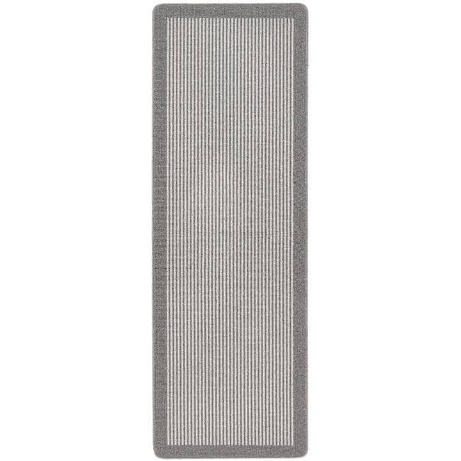 Washable Mat and Runners Stripe Design - Bargainia.com - 5026134539389 - MUSTPE_SILVER_067X200