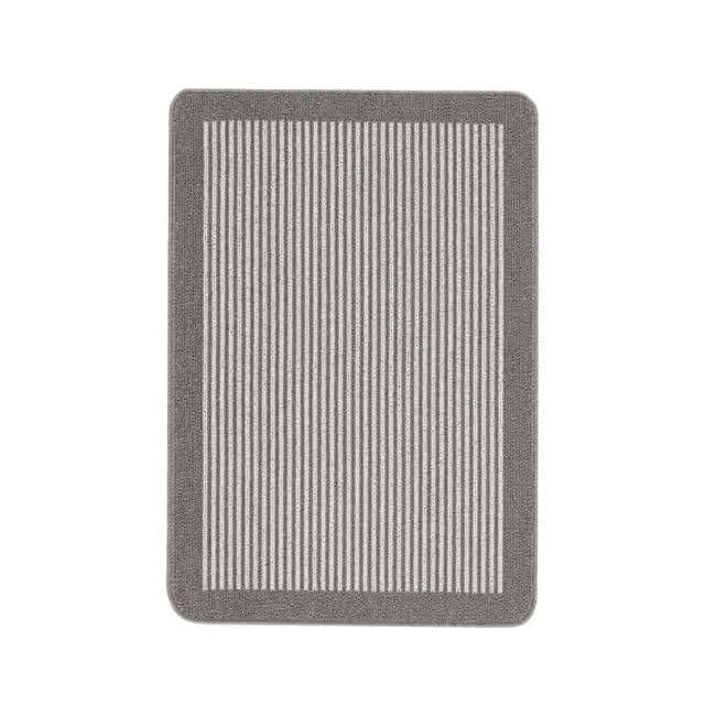 Washable Mat and Runners Stripe Design - Bargainia.com - 5026134544901 - MUSTPE_SILVER_050X080