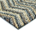 Washable Mat Chevron Design in Multicolour - Bargainia.com - 