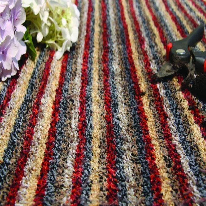Washable Mat – Striped Design in Multicolour - Bargainia.com - 5026134533479 - MMCTIN_CDYSTR_080X095