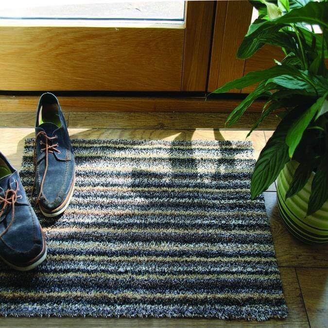 Washable Mats and Runner – Striped Design - Bargainia.com - 