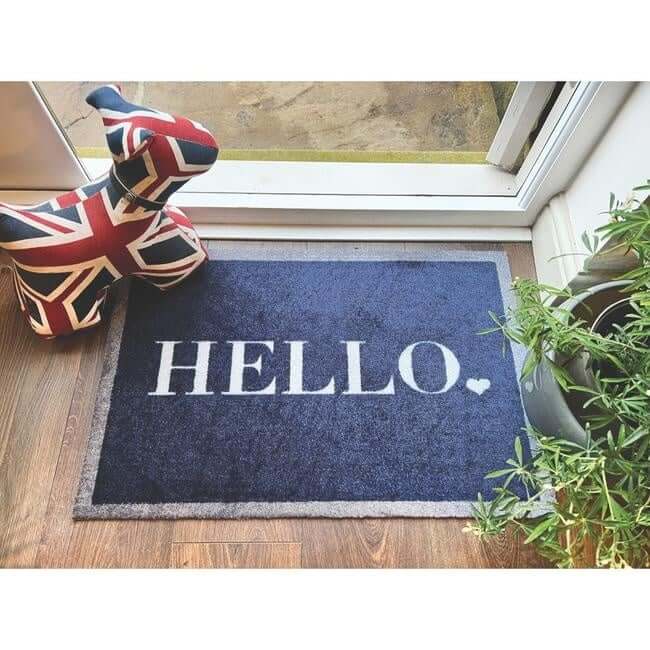 Washable Mats Bordered Design - Bargainia.com - 5026134593015 - MMNYAP_HELLOX_050X075